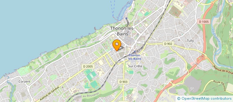 localisation de l'entreprise SCI DU COUSIN MICHEL à THONON-LES-BAINS