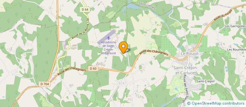 localisation de l'entreprise SCI DU COUSTAL  SAINT-GENIES