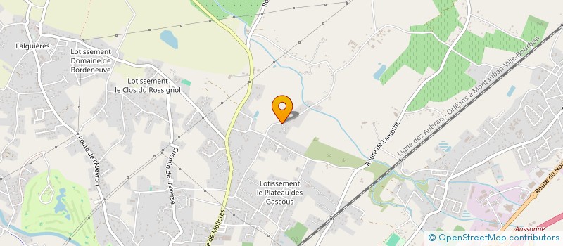 localisation de l'entreprise SCI DU COUSTOU  MONTAUBAN