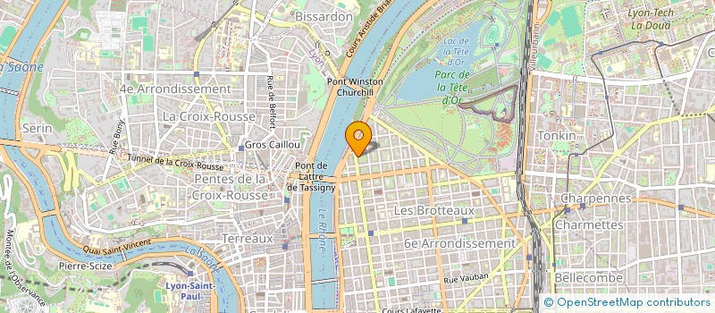 localisation de l'entreprise SCI DU COUTER I  LYON