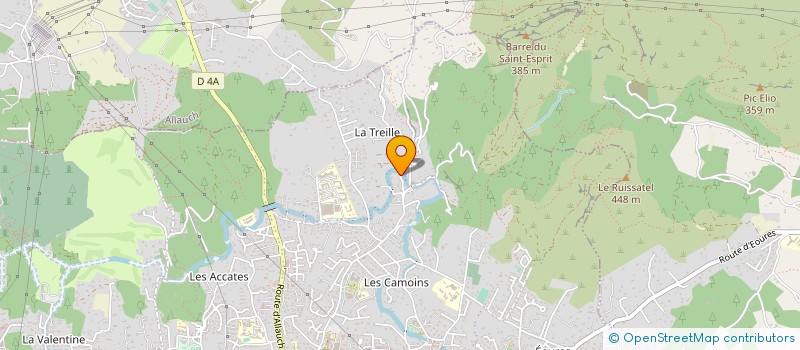 localisation de l'entreprise SCI DU COUVENT à MARSEILLE