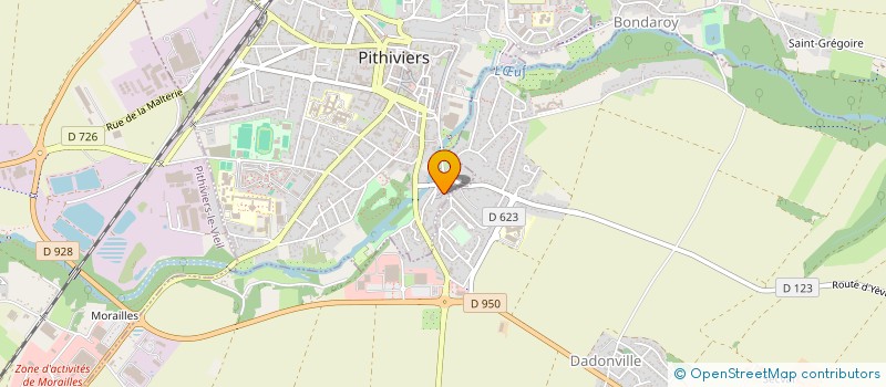 localisation de l'entreprise SCI DU COUVENT DE MALESHERBES à LE MALESHERBOIS