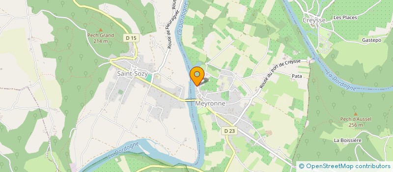 localisation de l'entreprise SCI DU COUVENT DE MEYRONNE  MEYRONNE