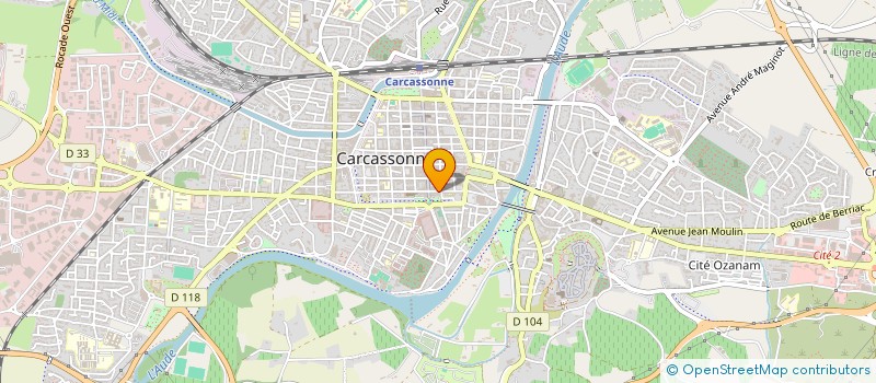localisation de l'entreprise SCI DU CRABERE à CARCASSONNE