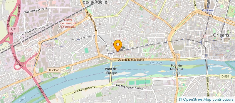 localisation de l'entreprise SCI DU CREDIT MUTUEL à ORLEANS