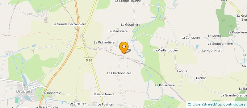 localisation de l'entreprise SCI DU CREUX CHEMIN  DROUGES