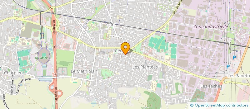 localisation de l'entreprise SCI DU CREUX SAINT GEORGES  MEYZIEU