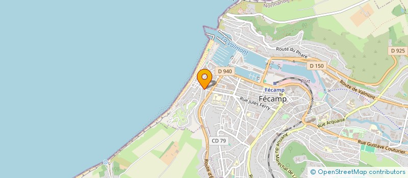 localisation de l'entreprise SCI DU CRIC  FECAMP