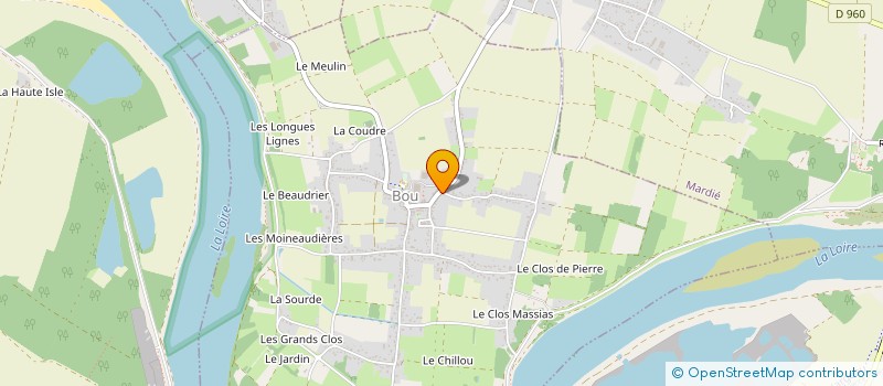 localisation de l'entreprise SCI DU CROCHET GRANGER  BOU