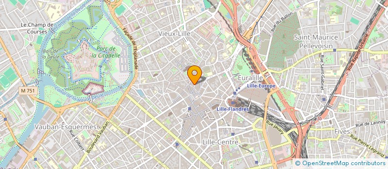localisation de l'entreprise SCI DU CROCO à LILLE