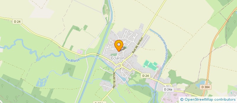 localisation de l'entreprise SCI DU CROISSANT à ECLARON-BRAUCOURT-SAINTE-LIVIERE