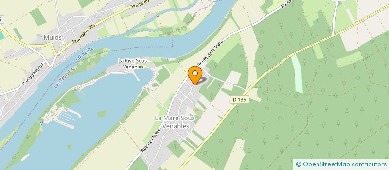 localisation de l'entreprise SCI DU CROISSANT à LES TROIS LACS