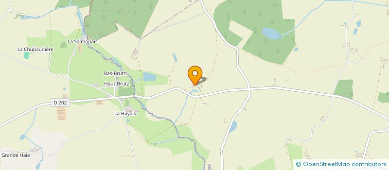 localisation de l'entreprise SCI DU CROISSEL  VALLONS-DE-L'ERDRE