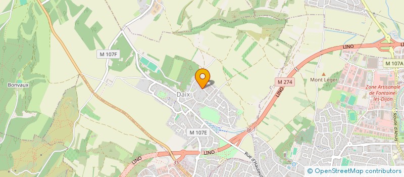 localisation de l'entreprise SCI DU CROMIN  DAIX