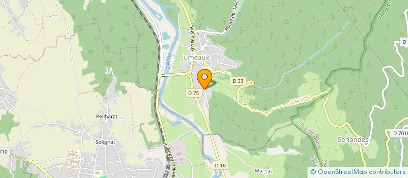 localisation de l'entreprise SCI DU CROS  JUMEAUX