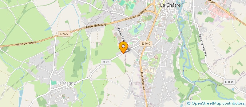 localisation de l'entreprise SCI DU CROUEIX à LE MAGNY