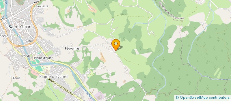 localisation de l'entreprise SCI DU CROUZIC à SAINT-GIRONS