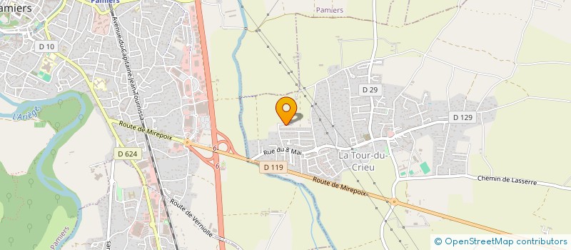 localisation de l'entreprise SCI DU CUSSOL à ST-MARTIN-D OYDES