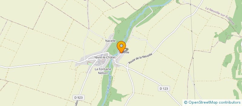localisation de l'entreprise SCI DU CYPRES CHAUVE à YEVRE-LA-VILLE