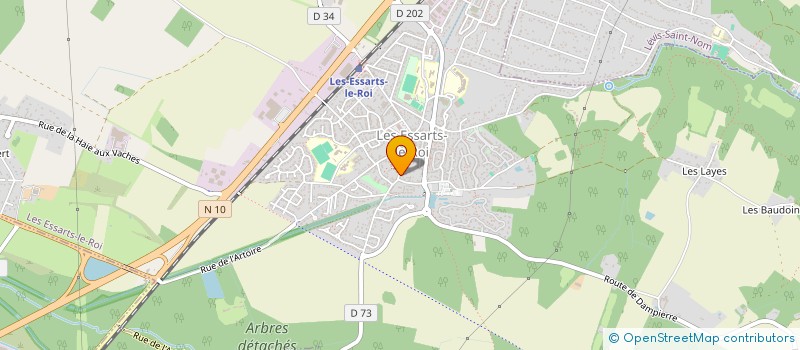 localisation de l'entreprise SCI DU DAHU  LES ESSARTS-LE-ROI