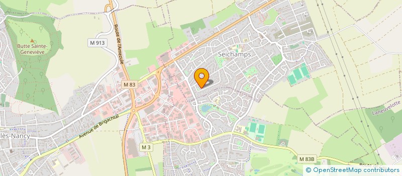 localisation de l'entreprise SCI DU DAUPHIN  SEICHAMPS