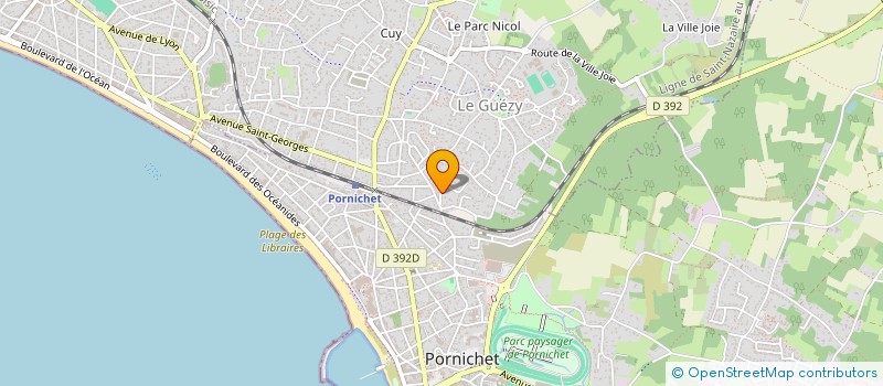 localisation de l'entreprise SCI DU DAUPHIN  LA BAULE-ESCOUBLAC