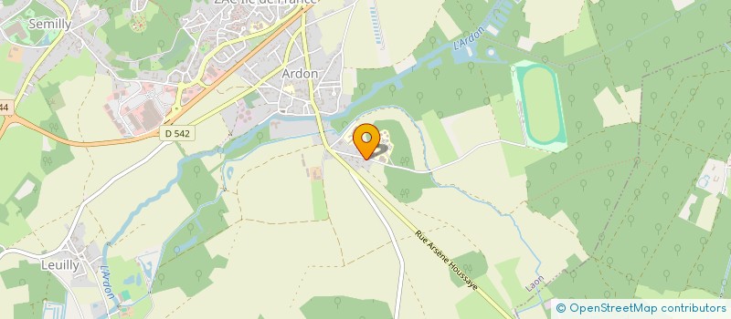 localisation de l'entreprise SCI DU DEMI MANTEAU à LAON