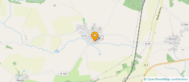 localisation de l'entreprise SCI DU DEPOT  PUISEUX