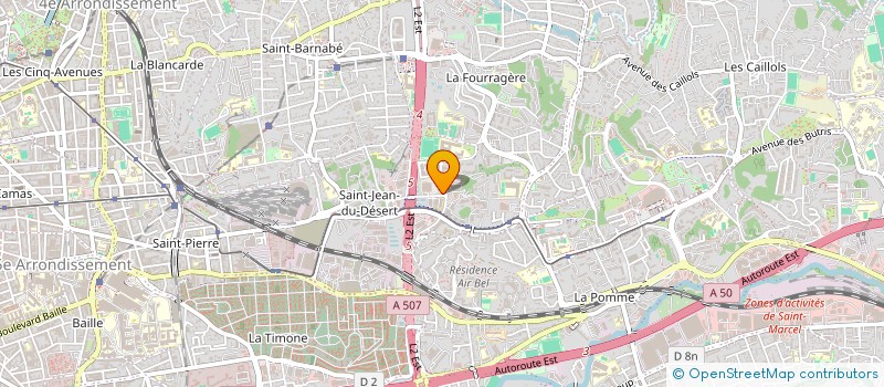 localisation de l'entreprise SCI DU DESERT à MARSEILLE