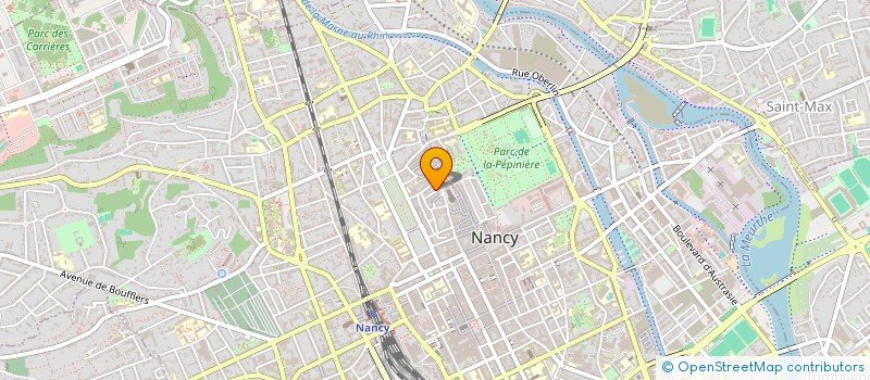 localisation de l'entreprise SCI DU DESSUS  NANCY