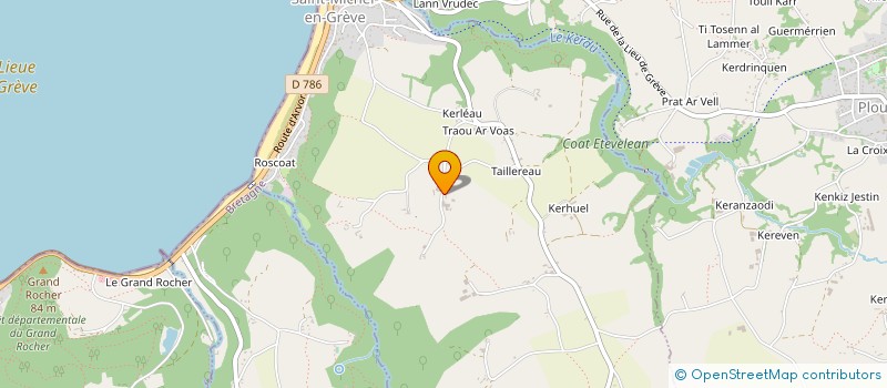 localisation de l'entreprise SCI DU DETOUR  SAINT-MICHEL-EN-GREVE