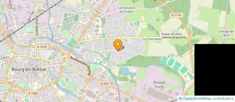 localisation de l'entreprise SCI DU DEVORAH à BOURG-EN-BRESSE