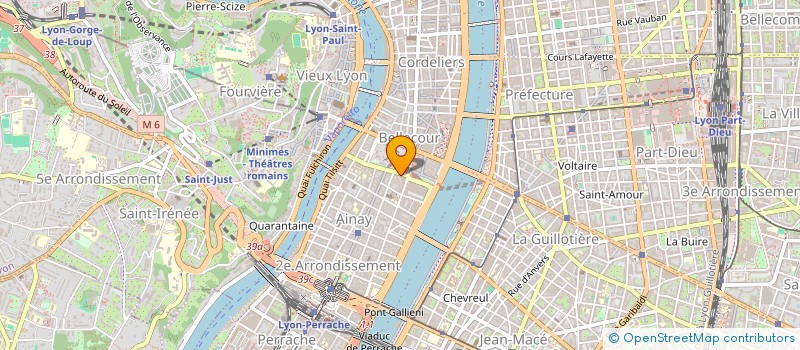 localisation de l'entreprise SCI DU DIAMANT  LYON