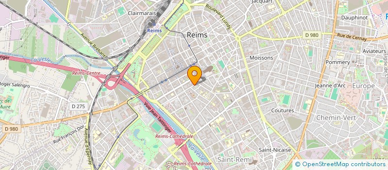 localisation de l'entreprise SCI DU DIAMANT à REIMS