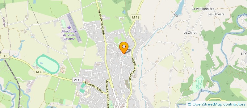 localisation de l'entreprise SCI DU DIAMANT  SAINT-GALMIER