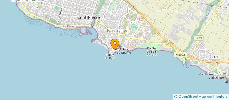 localisation de l'entreprise SCI DU DIAMANT à SAINT-PIERRE