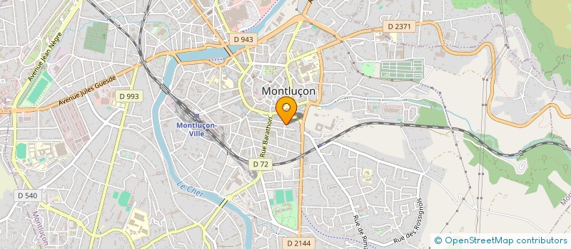 localisation de l'entreprise SCI DU DIENAT à MONTLUCON