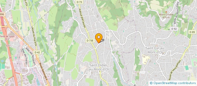localisation de l'entreprise SCI DU DIX HUIT MAI  SAINT-DIDIER-AU-MONT-D'OR