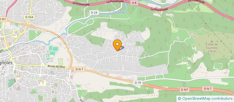 localisation de l'entreprise SCI DU DOCTEUR BARBAROUX à BRIGNOLES