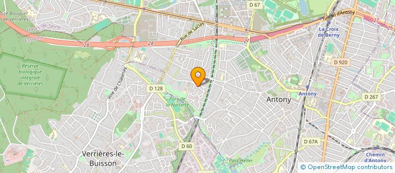 localisation de l'entreprise SCI DU DOCTEUR BARIE à ANTONY