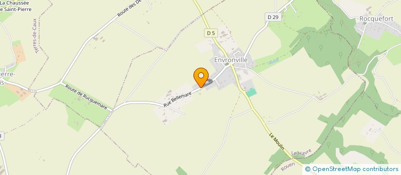 localisation de l'entreprise SCI DU DOCTEUR ROUX  ENVRONVILLE