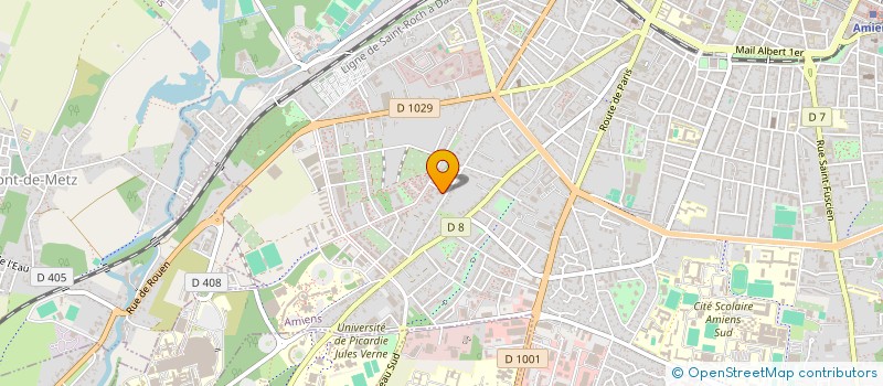 localisation de l'entreprise SCI DU DOCTEUR TOULEC MARIE à AMIENS