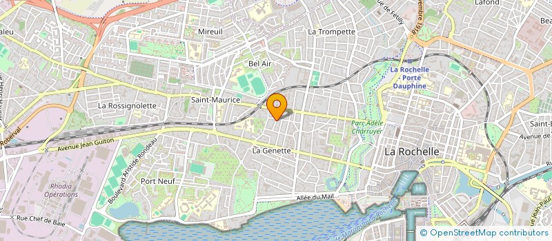 localisation de l'entreprise SCI DU DOLMEN  LA ROCHELLE