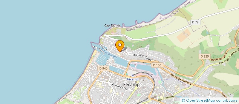 localisation de l'entreprise SCI DU DOMAINE  FECAMP