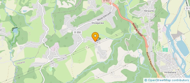 localisation de l'entreprise SCI DU DOMAINE  USTARITZ