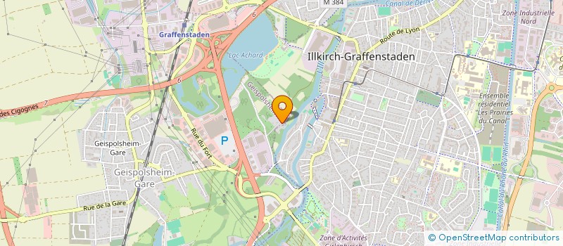 localisation de l'entreprise SCI DU DOMAINE  GEISPOLSHEIM