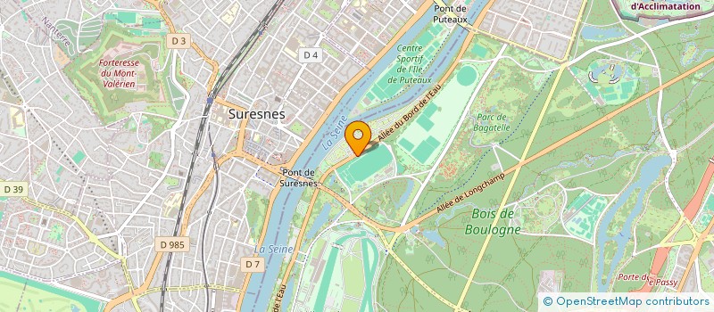 localisation de l'entreprise SCI DU DOMAINE AGRICOLE DE MORAINVILLIER  PARIS