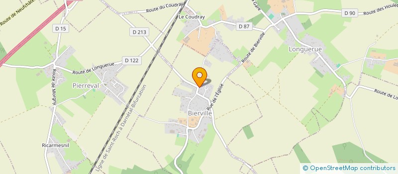 localisation de l'entreprise SCI DU DOMAINE D'YVILLE  HERONCHELLES