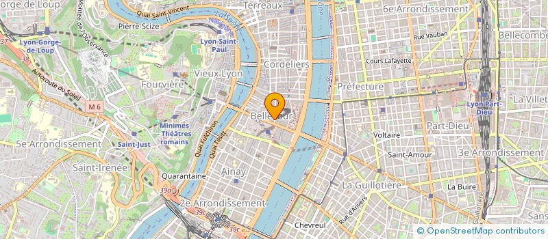 localisation de l'entreprise SCI DU DOMAINE DE BEAUSEMBLANT  LYON