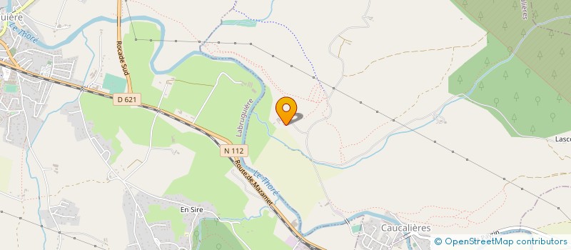 localisation de l'entreprise SCI DU DOMAINE DE BONNERY  CAUCALIERES